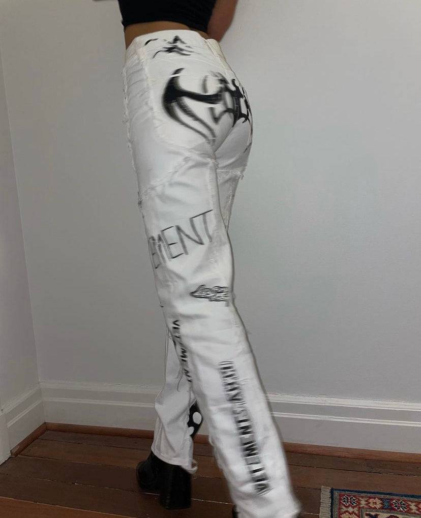 Vetements x Levi's - High-Rise Wide-Leg Jeans - Rent Club