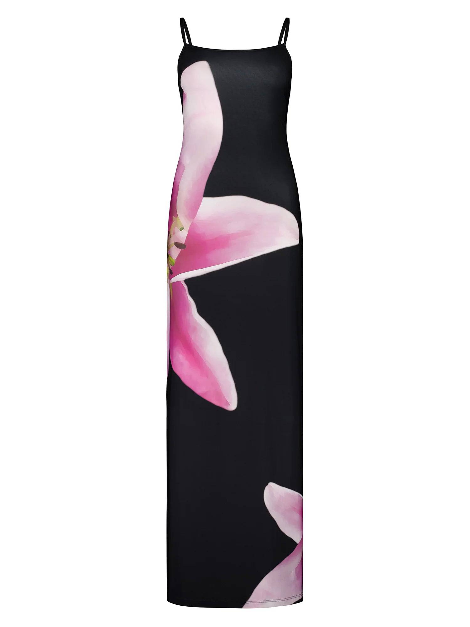 With Harper Lu - Lily Floral Slip Dress - Rent Club