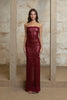 Fait Par Foutch - Elizabeth Dress in Ruby - Rent Club