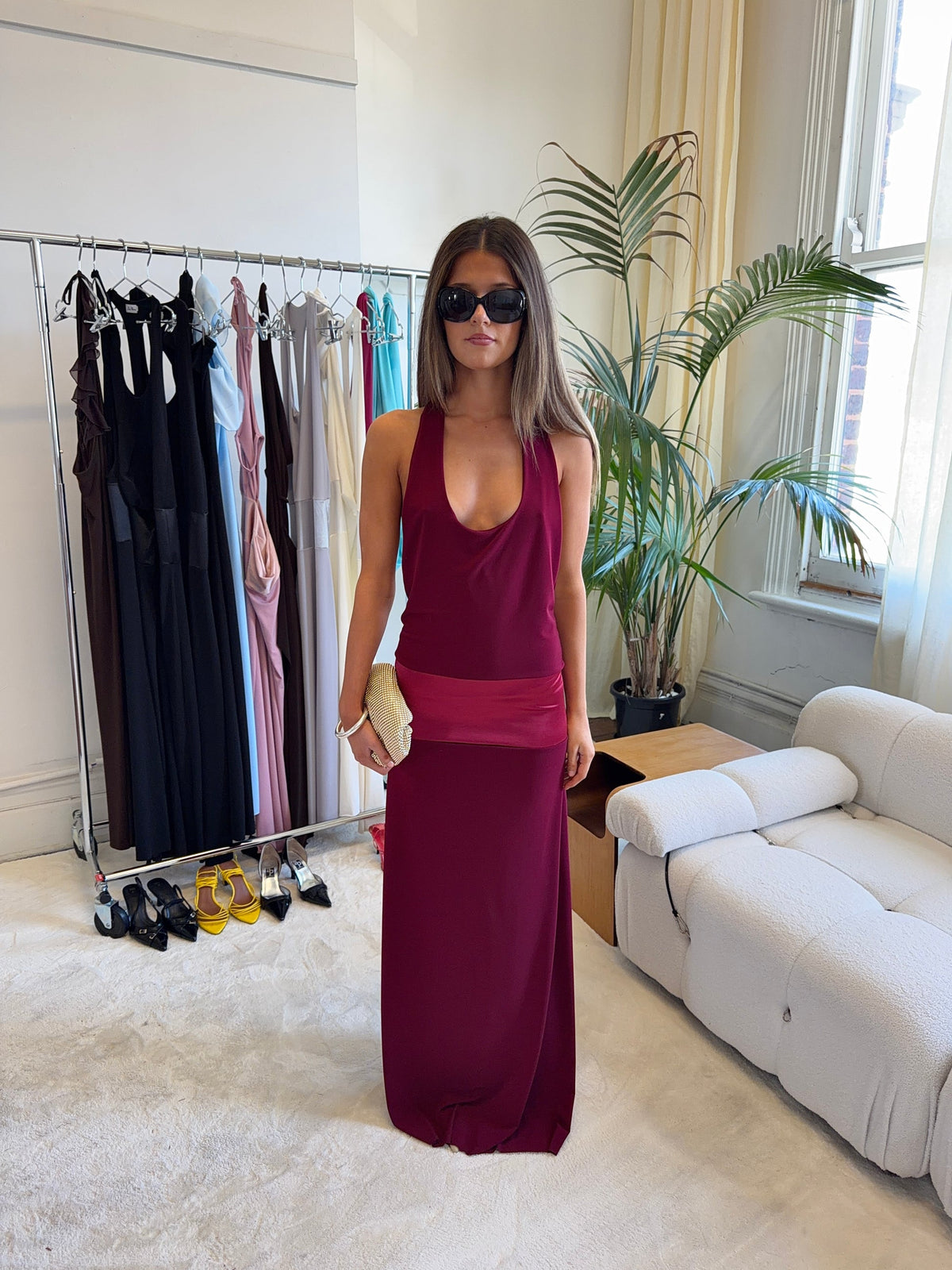 LaMarie - Serena Dress in Ruby