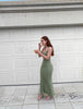 Bec + Bridge - Effie Knit Key Maxi Dress in Sage - Rent Club