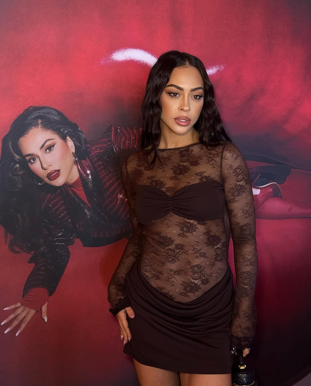 Benni - Oskar Mini Dress in Brown - Rent Club