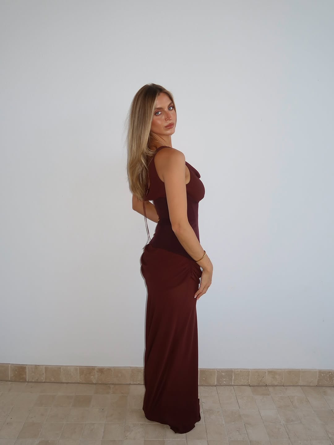 Natalie Rolt - Cadence Gown in Espresso - Rent Club