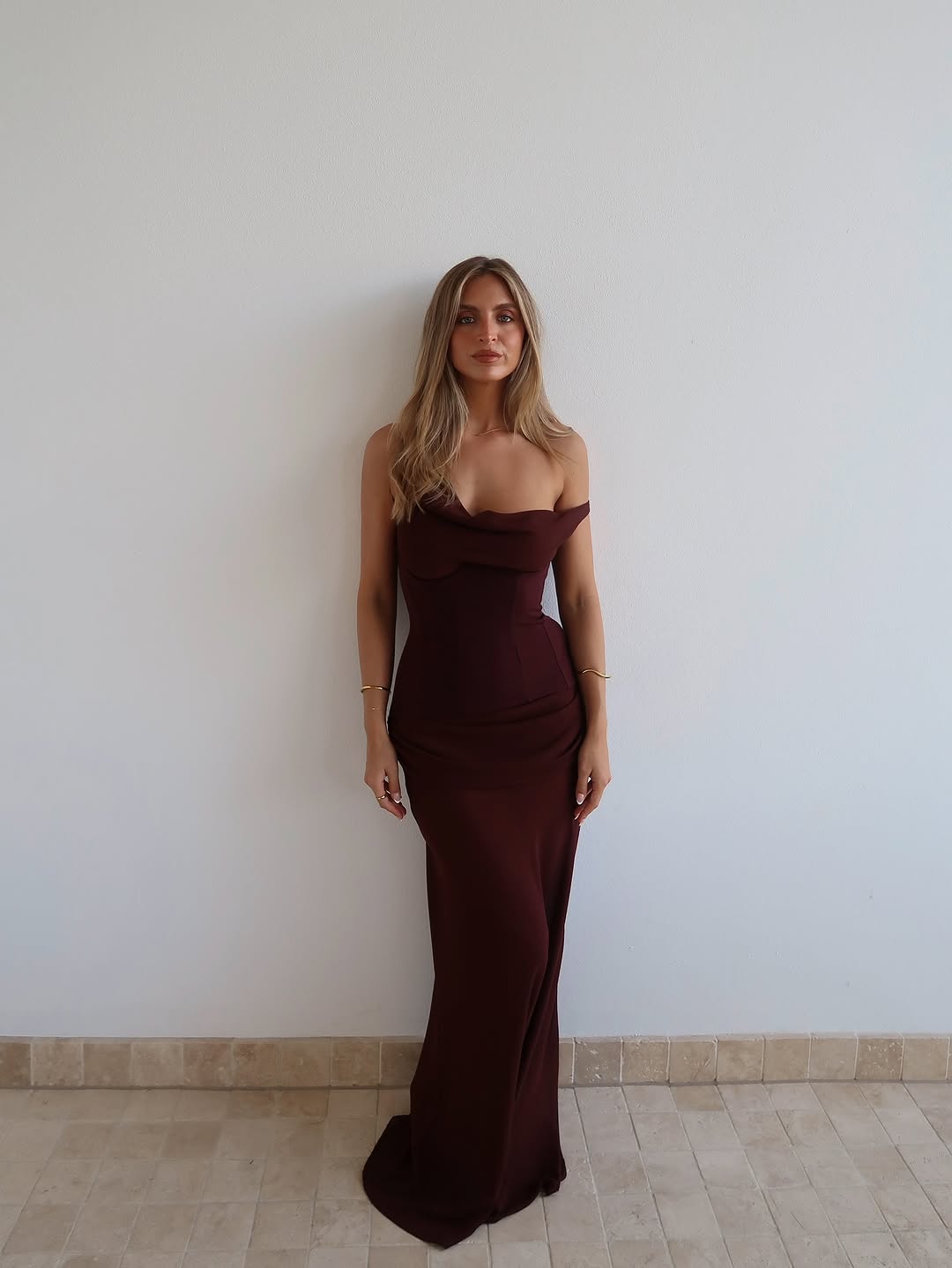 Natalie Rolt - Cadence Gown in Espresso - Rent Club