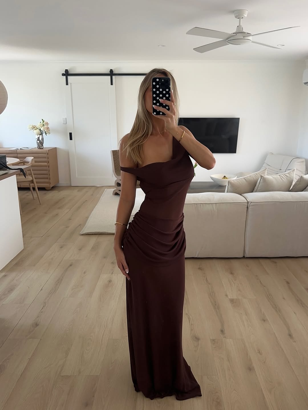 Natalie Rolt - Cadence Gown in Espresso - Rent Club