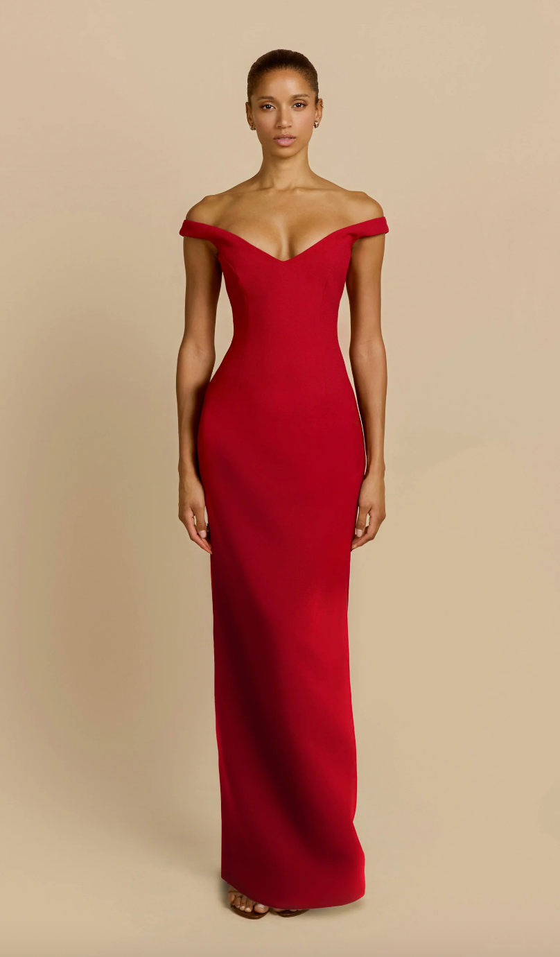 Arcina Ori - Ellery Dress in Red - Rent Club