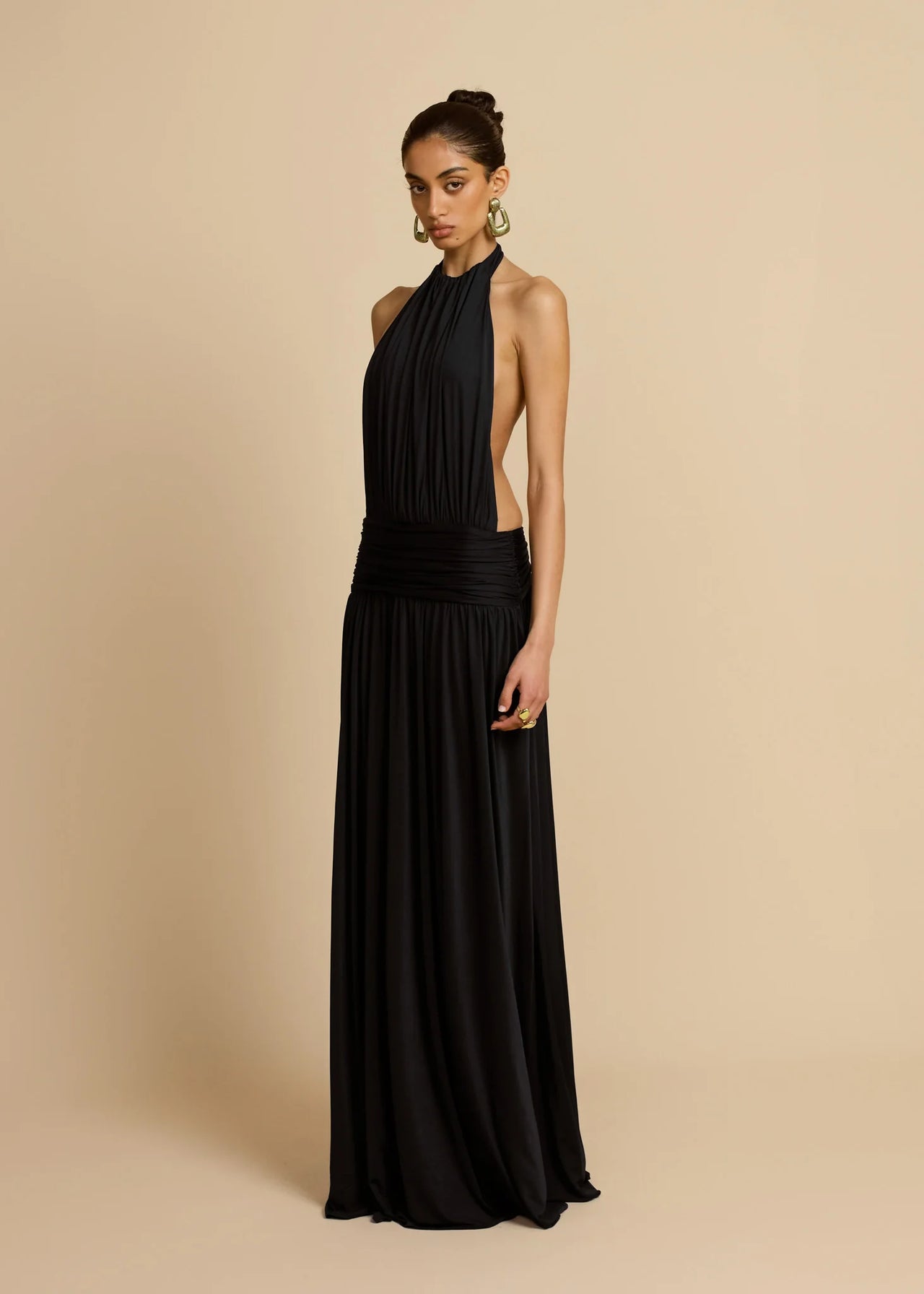 Arcina Ori - Santina Dress in Black - Rent Club