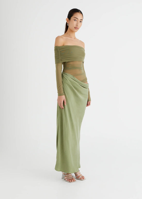 Benni - Yasmin Off-Shoulder Maxi Dress - Rent Club