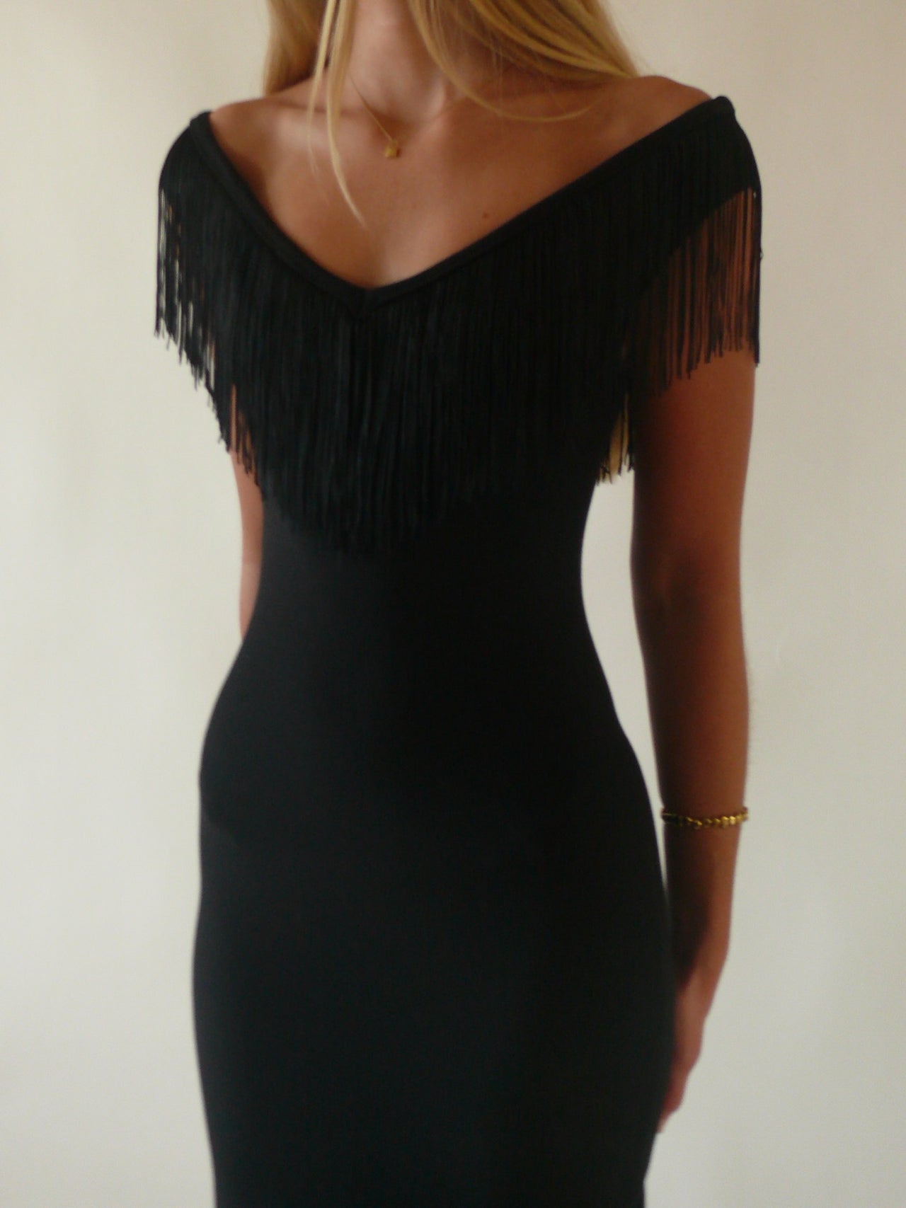 By Ellen With Love - Fringe Midi in Black