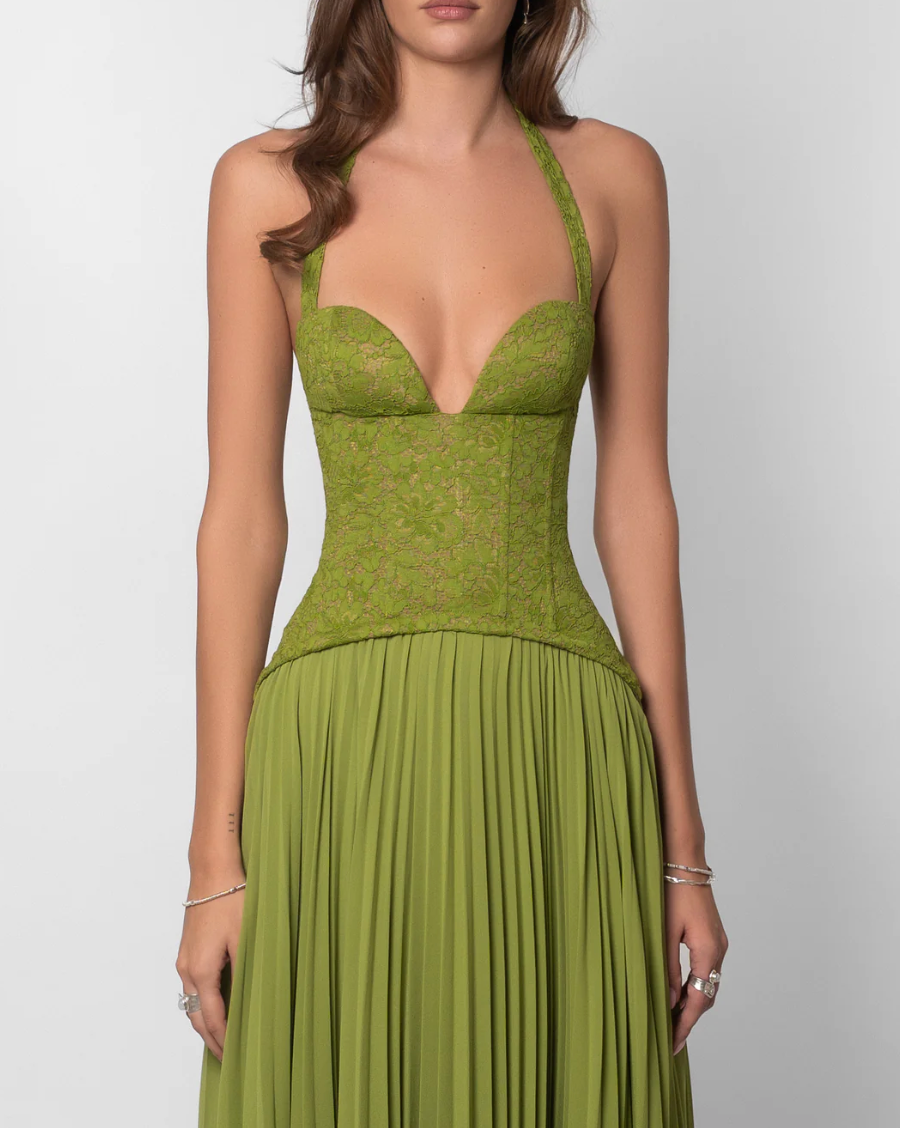 Fenity - Gaia Dress in Green