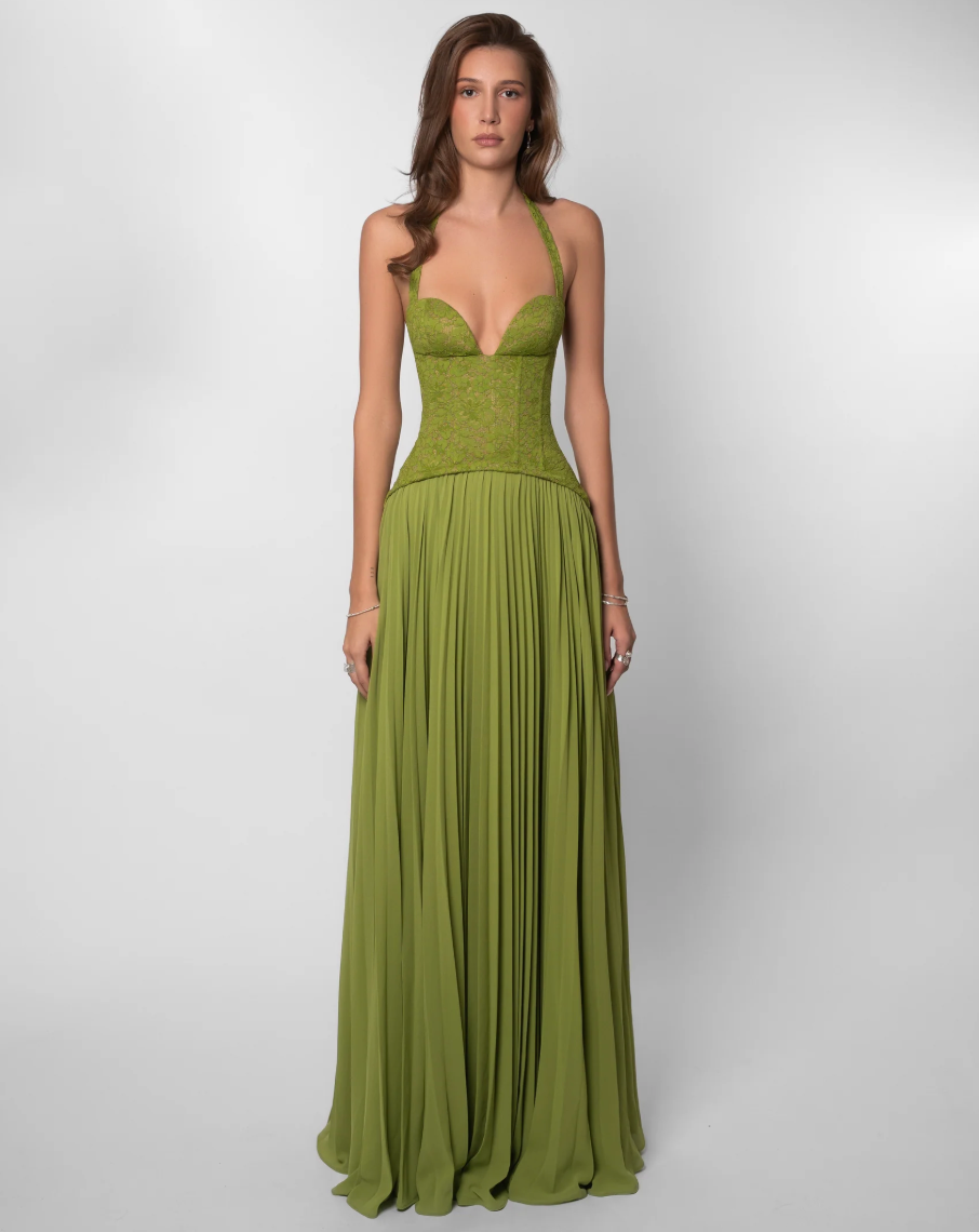 Fenity - Gaia Dress in Green