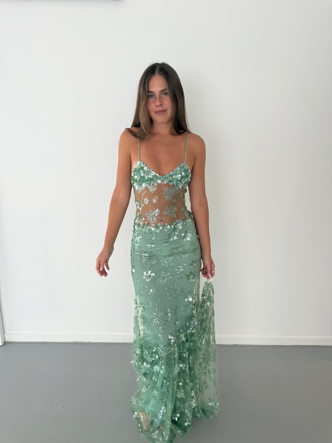 Cha Collective - Dahlia Maxi in Turquoise