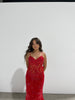 Cha Collective - Delilah Maxi in Red (no train) - Rent Club