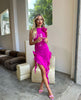 Fanci Club - The Obsession Dress in Hot Pink (resale) - Rent Club