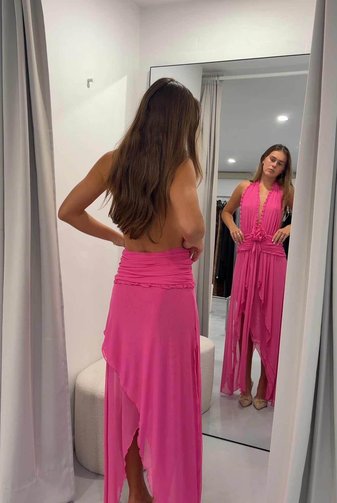 DZO - Morena Dress in Fuschia