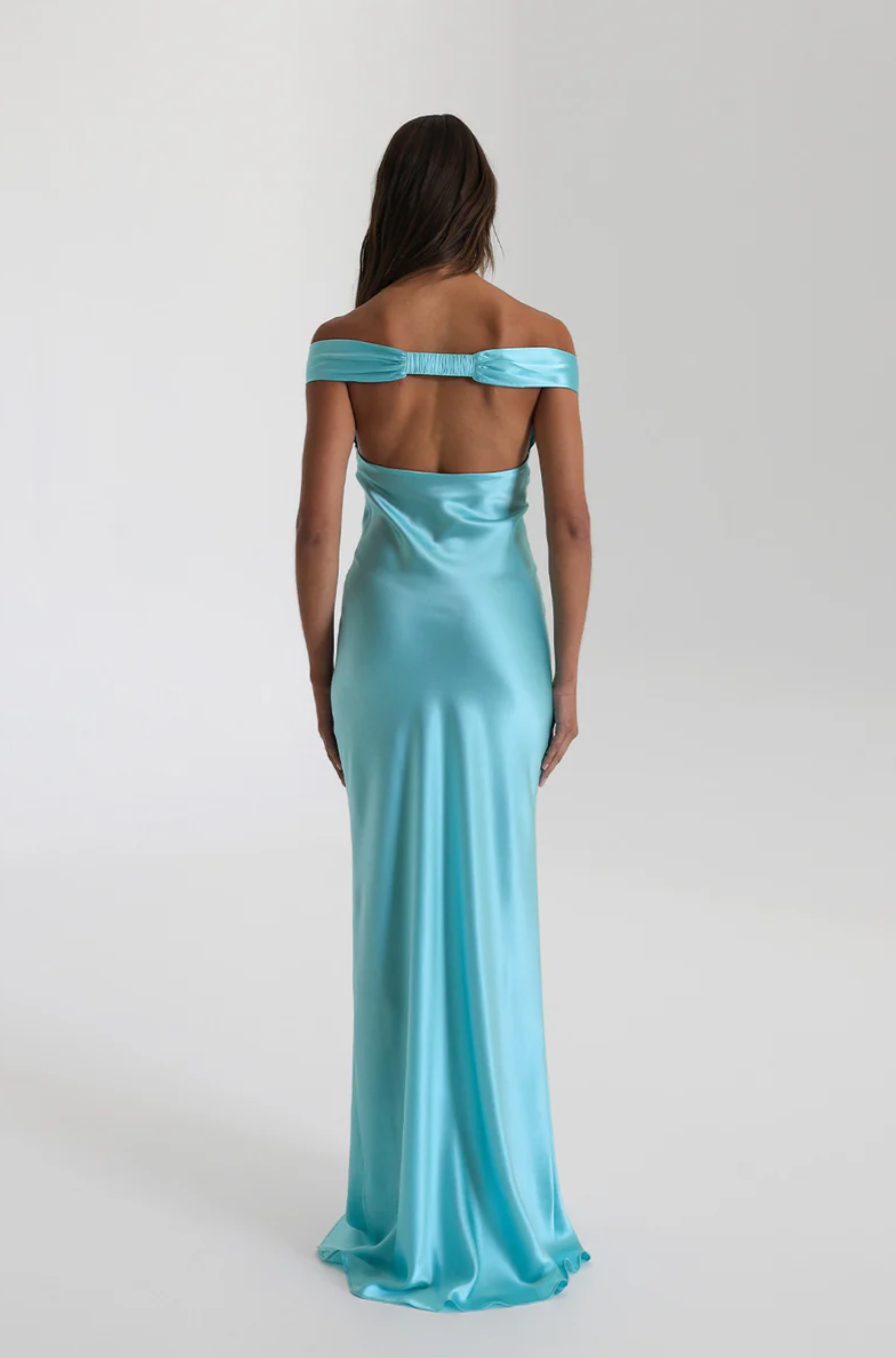 Natalie Rolt - Bridget Dress in Turquoise