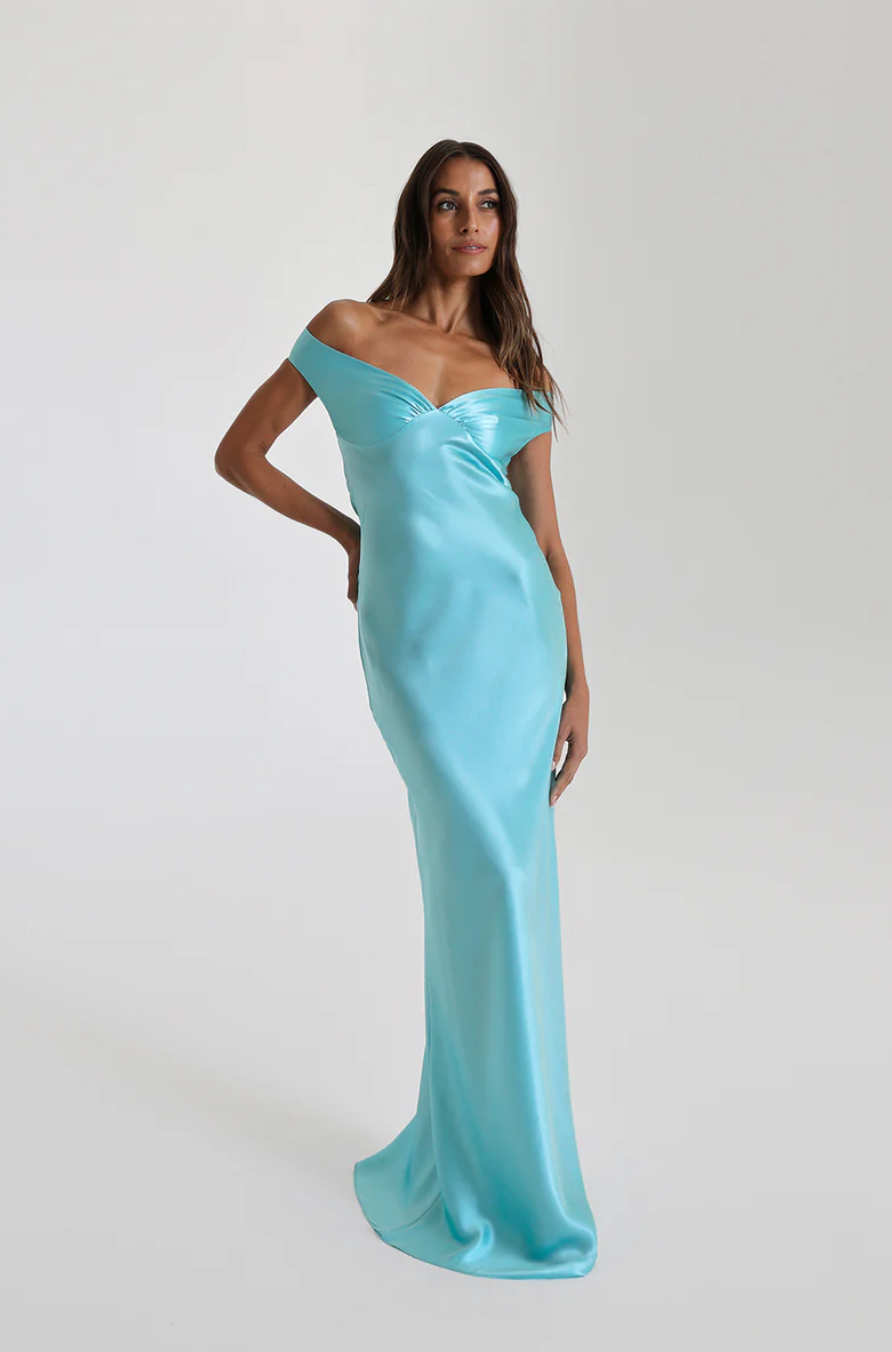 Natalie Rolt - Bridget Dress in Turquoise