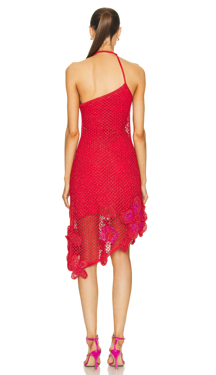 Cult Gaia - Kourtney Crochet Dress (resale) - Rent Club