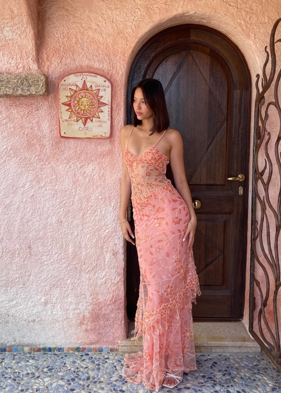 Cha Collective - Delilah Maxi in Pink