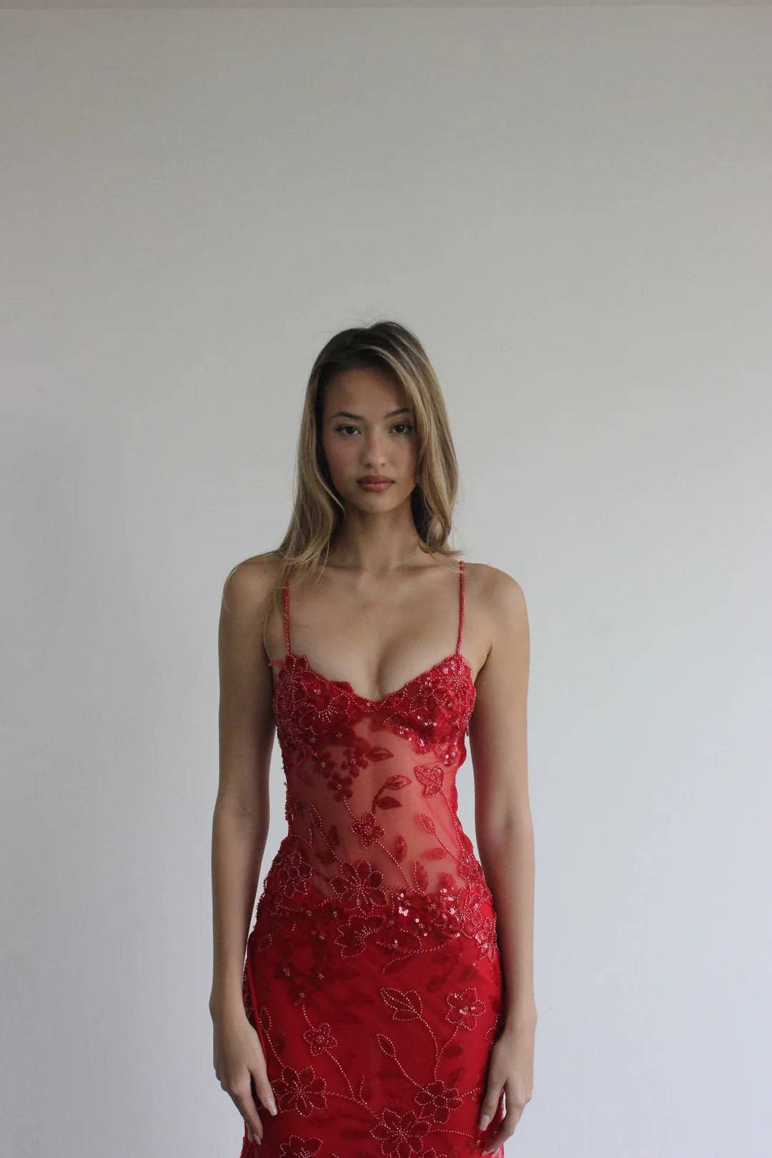 delilah maxi red dress Delilah Maxi in Red