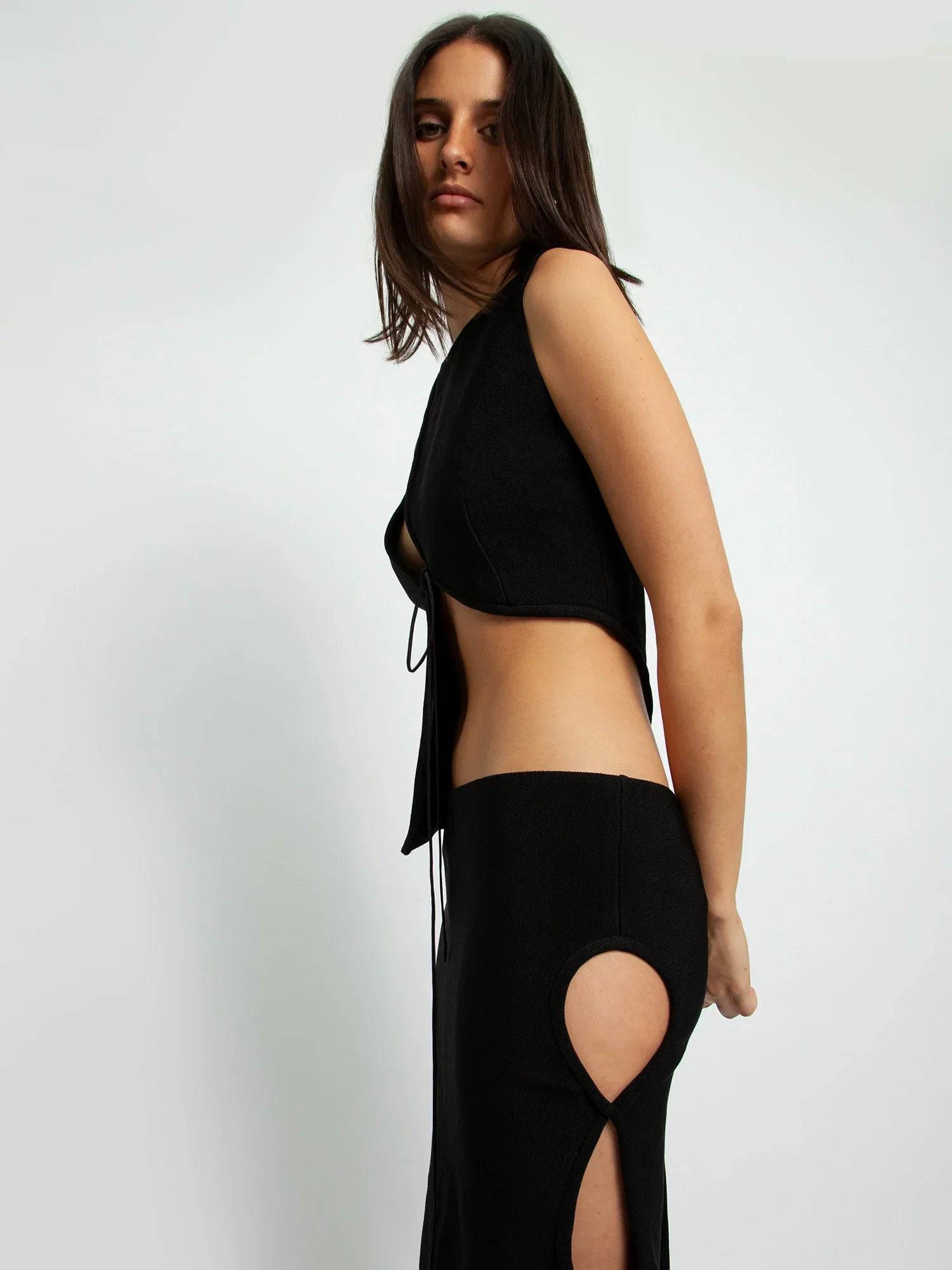 Christopher Esber - Dual Infinity Loop Skirt (resale) - Rent Club