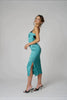 Fait Par Foutch - Josephine Dress in Teal (resale) - Rent Club