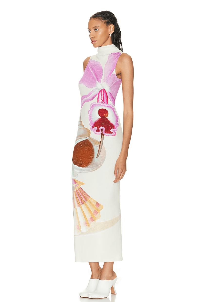Loewe - Maruja Mallo Print Tube Dress - Rent Club