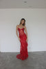 Cha Collective - Delilah Maxi in Red - Rent Club